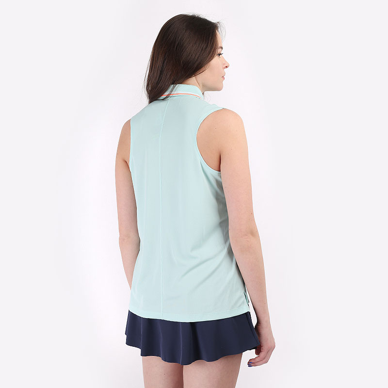 Поло Nike Dri-FIT Victory Women's Sleeveless Golf Polo (BV0223-382)  - цена, описание, фото 5